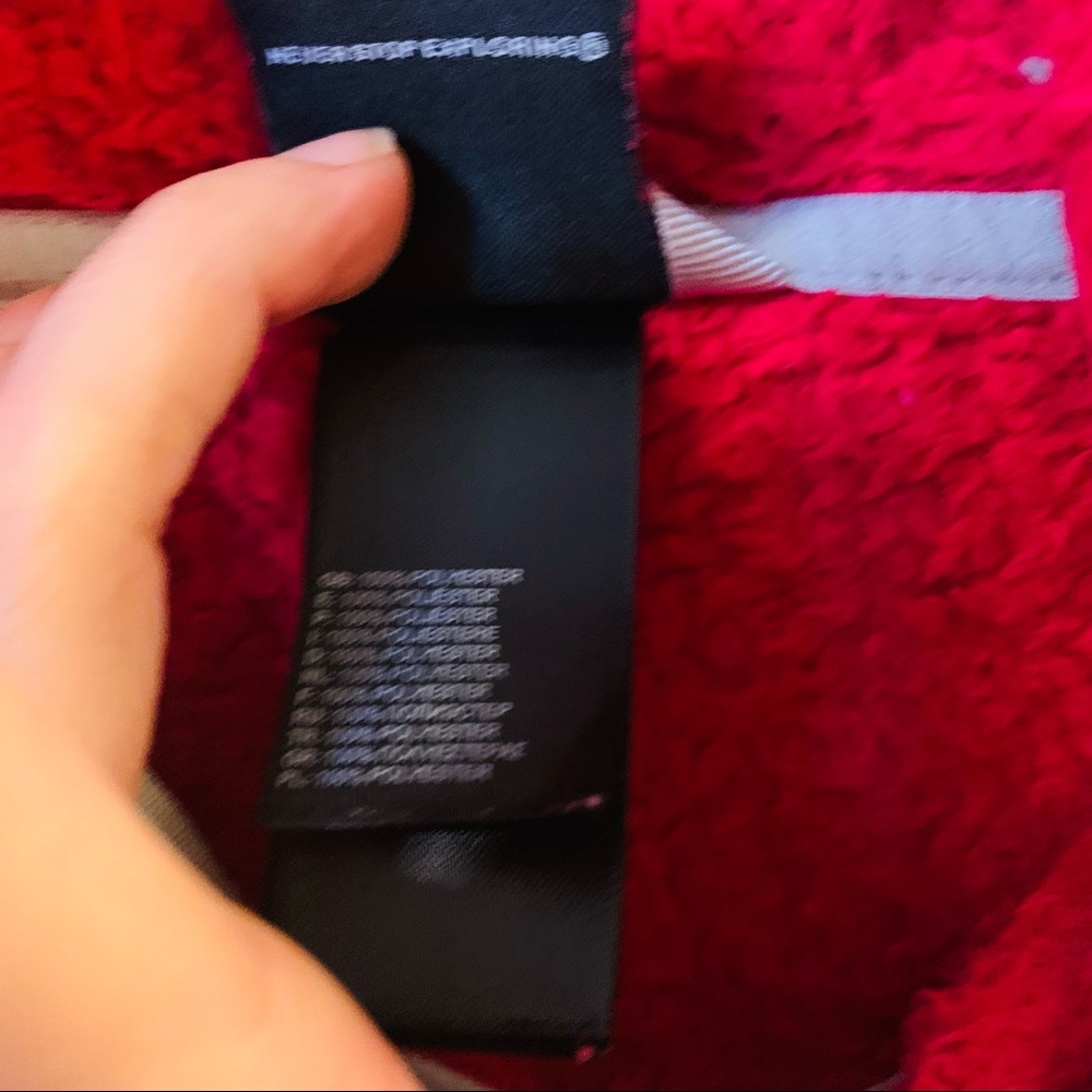 THE NORTH FACE Fuzzy Pink Zip Up  Hoodie - Picture 4 of 7